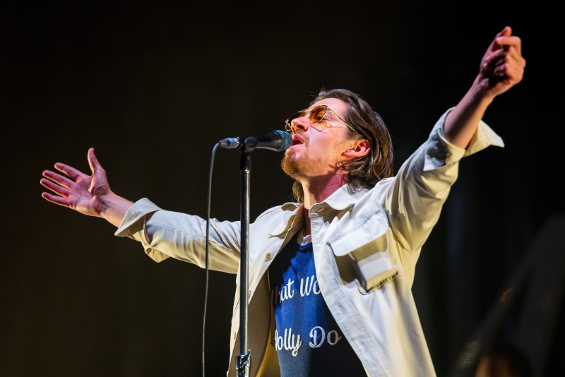 Hipster Style Men Alex Turner Arctic Monkeys Concert Barcelona 2018