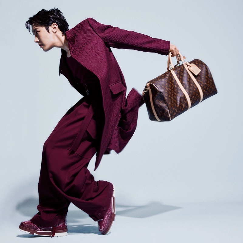 J-Hope for Louis Vuitton Fall 2023 Campaign: The Digital Age