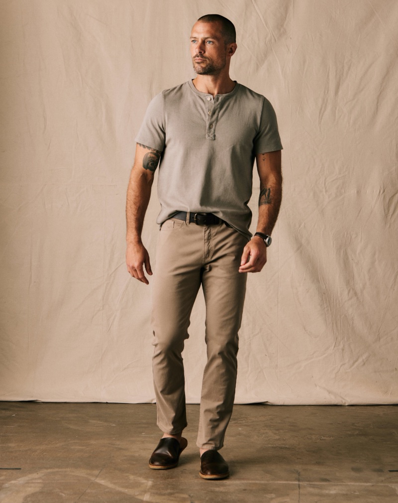 Khaki Pants Men Flint and Tinder 365 Pant Straight