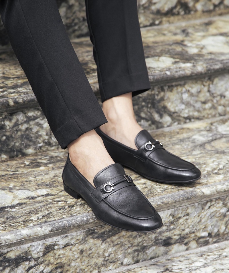 Leather Loafers Men
