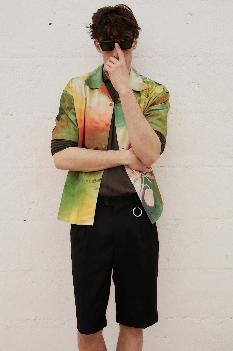 » Luca Jamal Eases Into Summer with LuisaViaRoma Luca Jamal LuisaViaRoma Summer 2023 Editorial 014