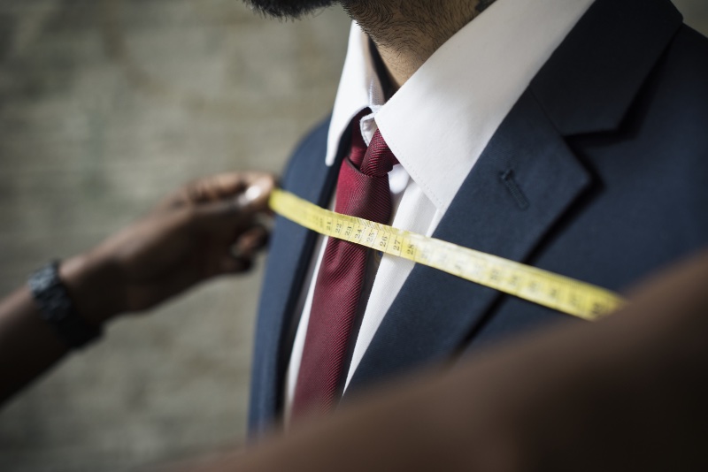 Man Tailor Shop Measuring Tape