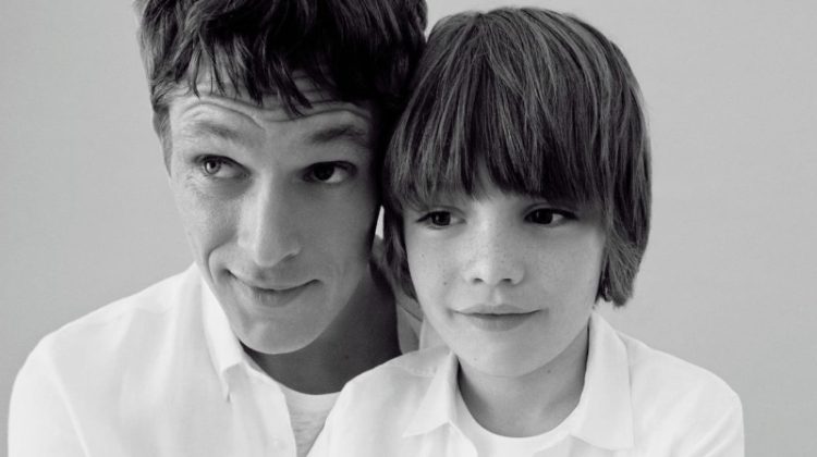 Mathias Lauridsen & Son Celebrate Father's Day with Mango
