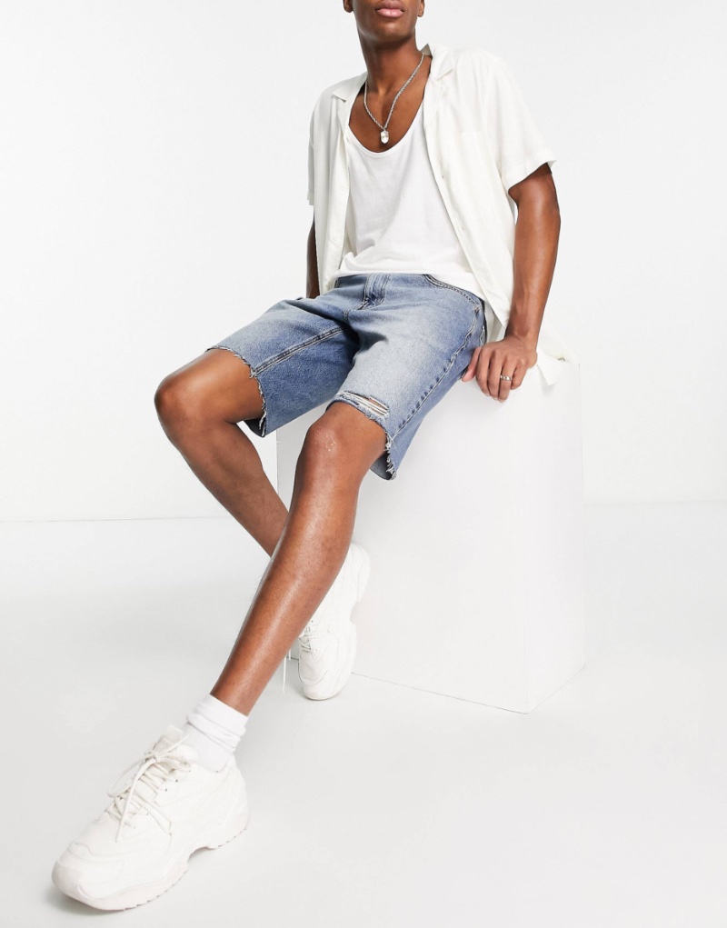 Mens Shorts ASOS Design Denim Shorts