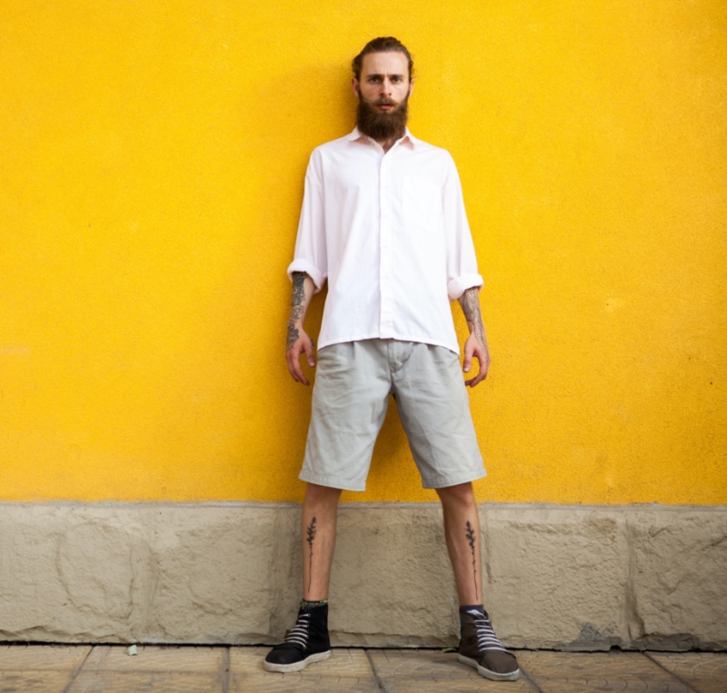 Mens Shorts Outfit Button-Down Shirt » Men's Shorts Outfits: The Best in Modern Style Mens Shorts Outfit Button-Down Shirt