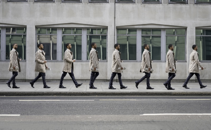 Minimalist Wardrobe Men Trenchcoat