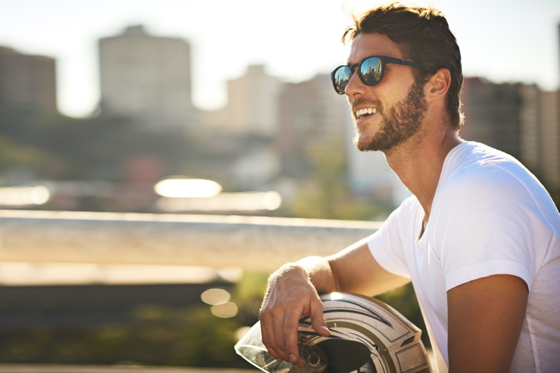 Motorbike Sunglasses Guy