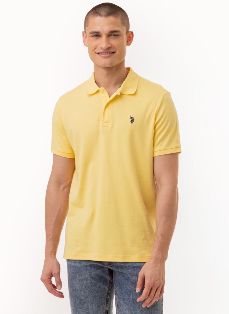 Polo Shirt Men Interlock US Polo Assn