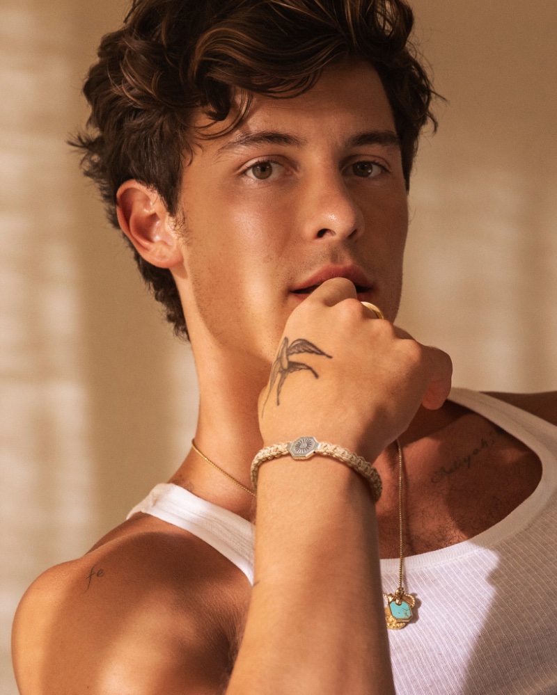 Shawn Mendes collaborates with David Yurman on a limited-edition bracelet to benefit The Shawn Mendes Foundation.