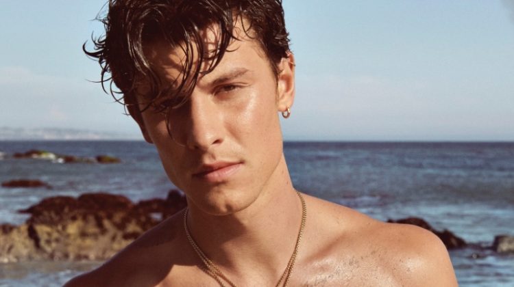 Shawn Mendes goes shirtless for David Yurman's summer 2023 campaign, showcasing the brand's Amulets collection.