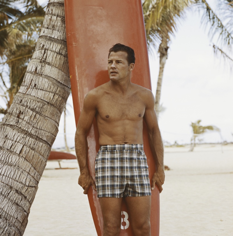 Surfer Style 1960s Man