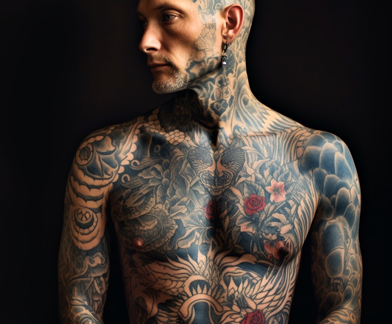 Tattoo Ideas for Men Body Art Roses