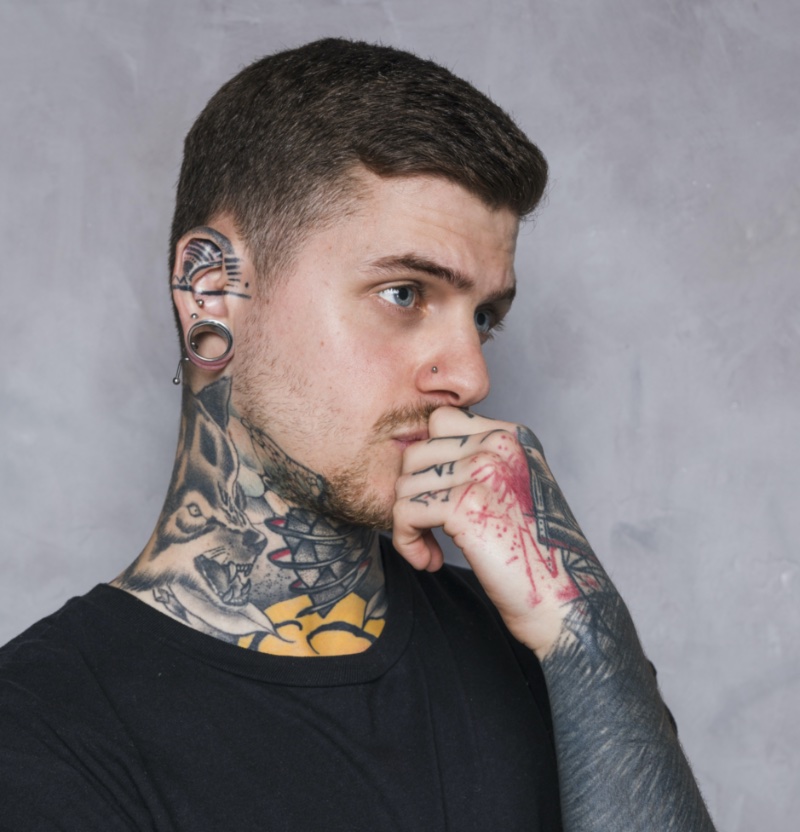 Tattoo Ideas for Men Ear