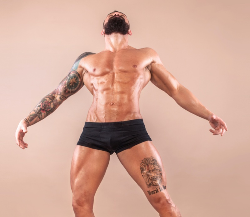 Tattoo Ideas for Men Thigh Tattoo Lion