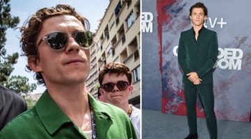 Tom Holland's Green Obsession: AMI Paris & Prada