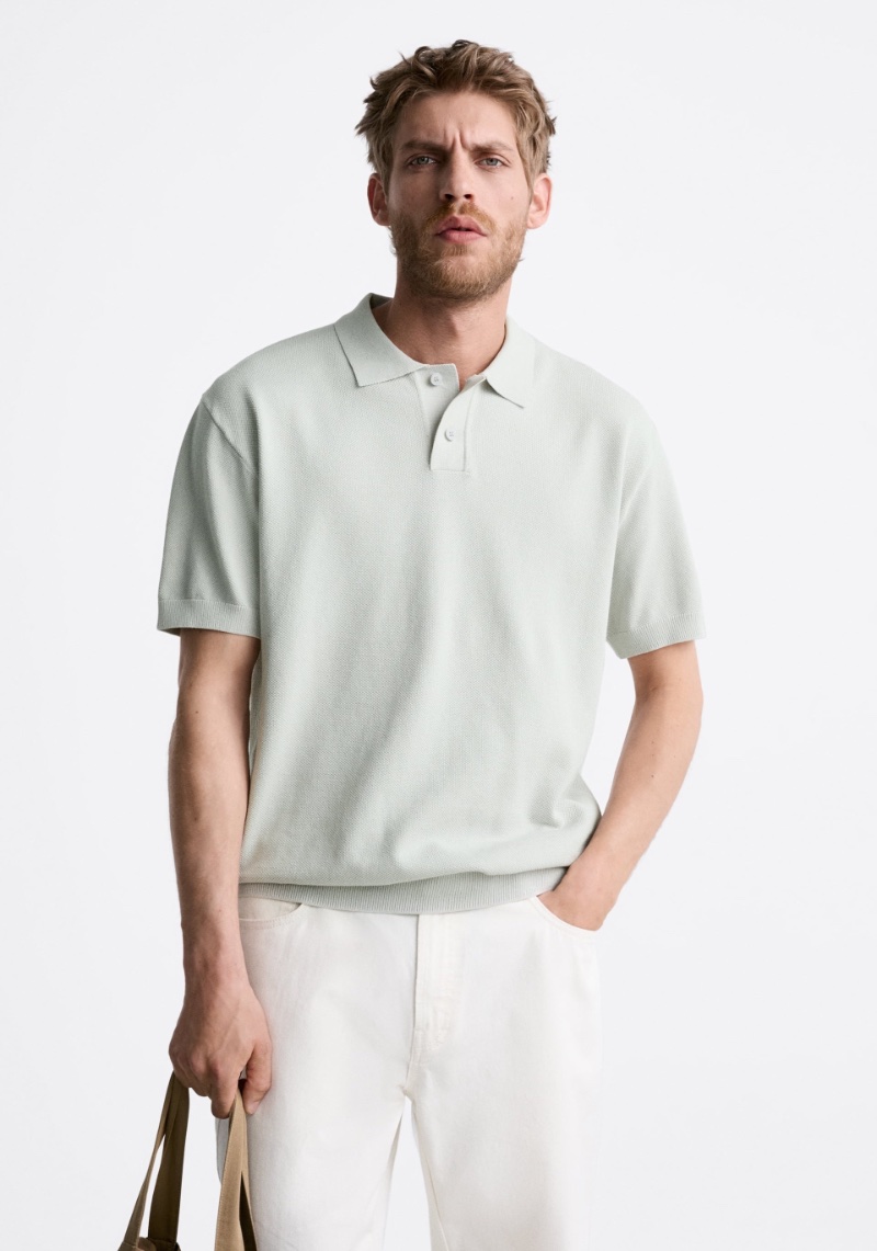 Types of Polo Shirts Knit Zara