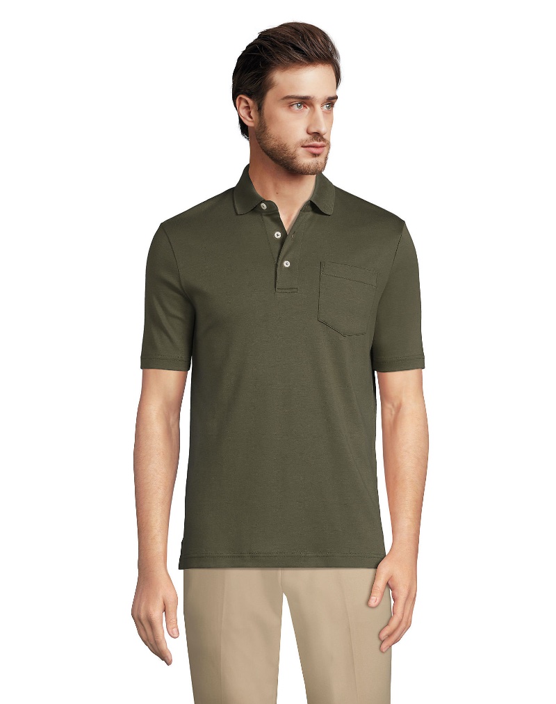 Types of Polo Shirts Pocket Lands End