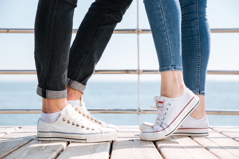 White Canvas Sneakers