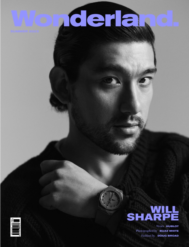 Will Sharpe covers the summer 2023 issue of Wonderland magazine. 