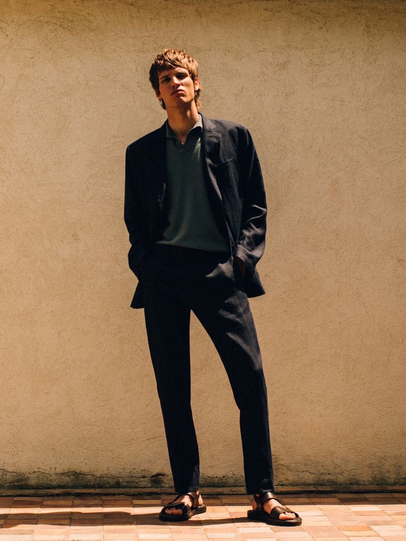 Yeray Allgayer Massimo Dutti 2023 Menswear Summer 011