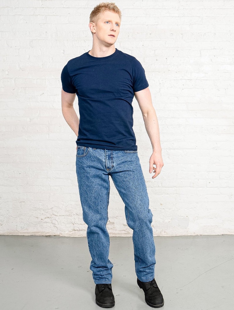 100 Percent Cotton Denim Jeans Stone Wash Tailored Dearborn