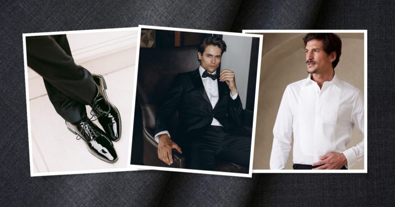 Black Tie Attire Men Featured