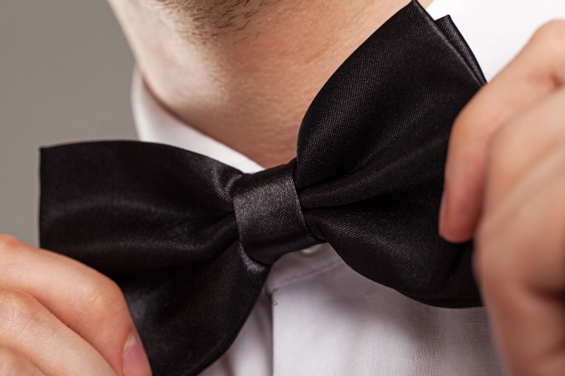 Black Tie Dress Code Men Bow Tie