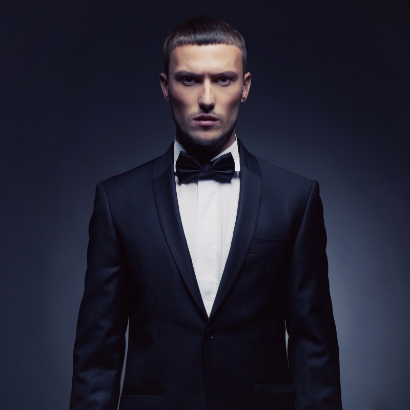 Modern black tie attire for men features tuxedos and dinner jackets. » Black Tie Attire for Men: The Formal Event Dress Code Modern black tie attire for men features tuxedos and dinner jackets.