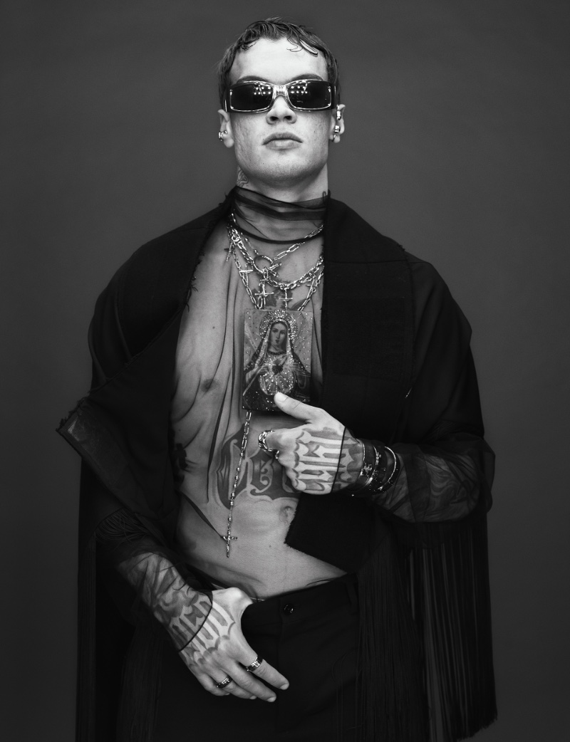 Blanco x VMAN: The Singer Rocks Dolce & Gabbana