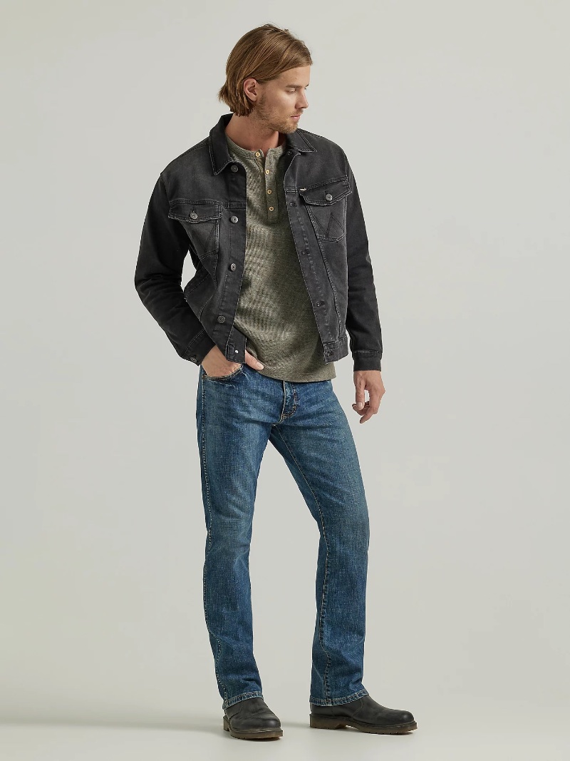 Bootcut Jeans Men Wrangler Dark Mid Shade » Types of Jeans for Men: The Perfect Denim Fit, Cut + More Bootcut Jeans Men Wrangler Dark Mid Shade