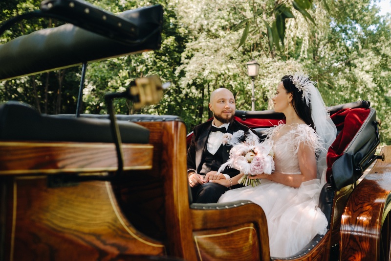 Bride Groom Entrance Carriage