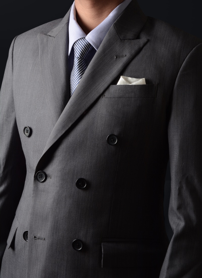 Business Formal Men Double-breasted Suit