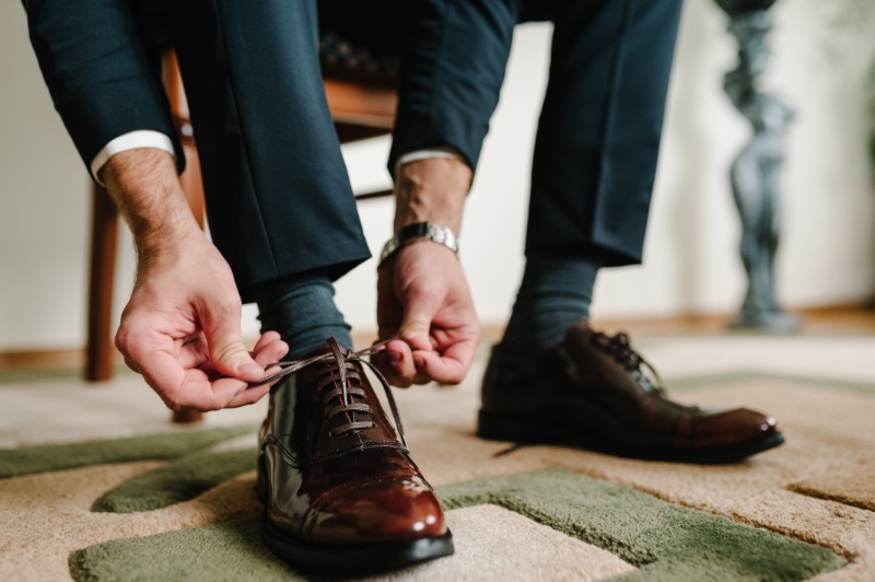 Business Formal Men Shoes Socks