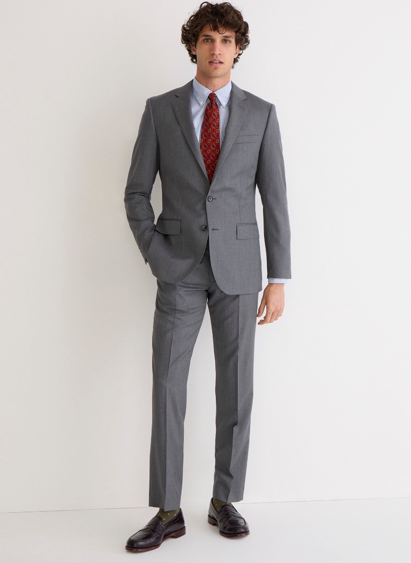 Business Professional J.Crew Slim-fit Ludlow Suit » Business Professional Attire for Men: Corporate Style Guide Business Professional J.Crew Slim-fit Ludlow Suit