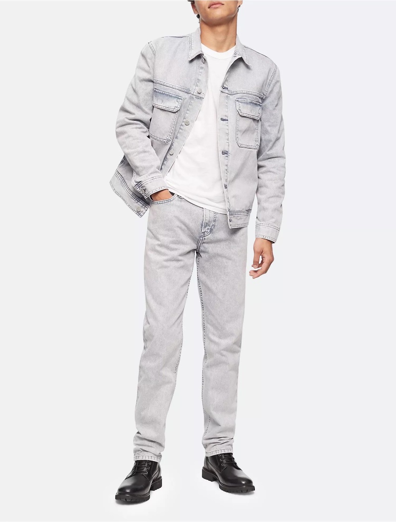 Calvin Klein Acid Wash Jeans Men Slim Straight » Types of Jeans for Men: The Perfect Denim Fit, Cut + More Calvin Klein Acid Wash Jeans Men Slim Straight