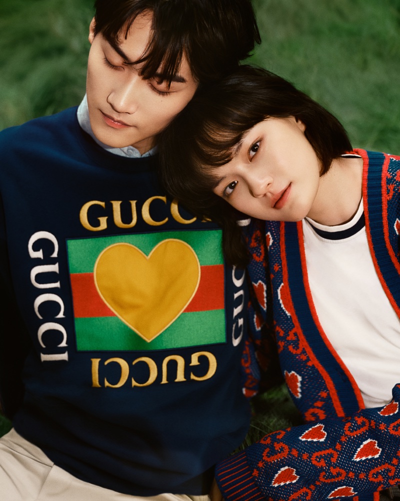 Gucci enlists actors Daniel Zhou and Wen Qi to star in its new campaign.