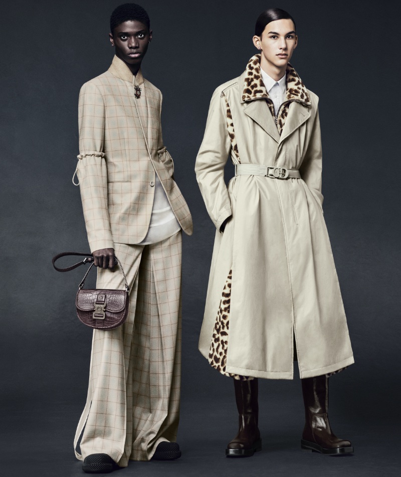 Awwal Adeoti and Silouane Vongkhamchanh take the spotlight for Dior Men's fall-winter 2023 campaign. » Dior Men Winter 2023 Campaign: The YSL Factor Awwal Adeoti and Silouane Vongkhamchanh take the spotlight for Dior Men's fall-winter 2023 campaign.