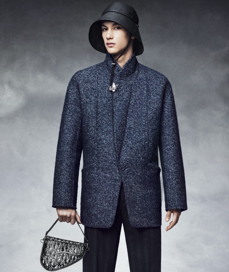 » 50+ Luxury Designer Brands for Men: Fashion Label Appeal Dior Men Fall Winter 2023 Ad Campaign 003
