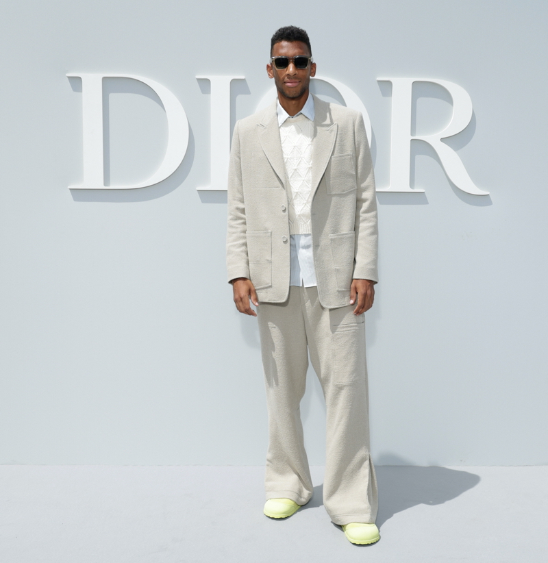 Dior Men Spring Summer 2024 Show Felix Auger Aliassime