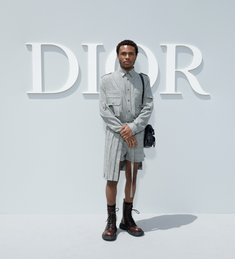 Dior Men Spring Summer 2024 Show Kailand Morris