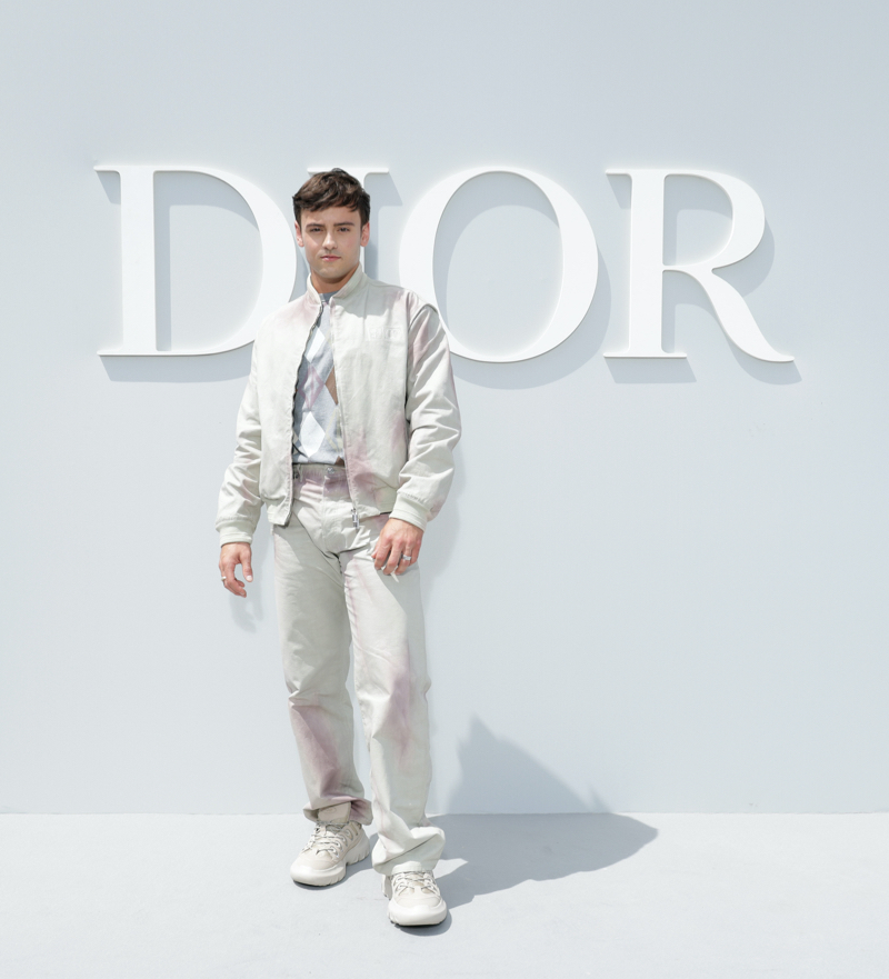Dior Men Spring Summer 2024 Show Tom Daley