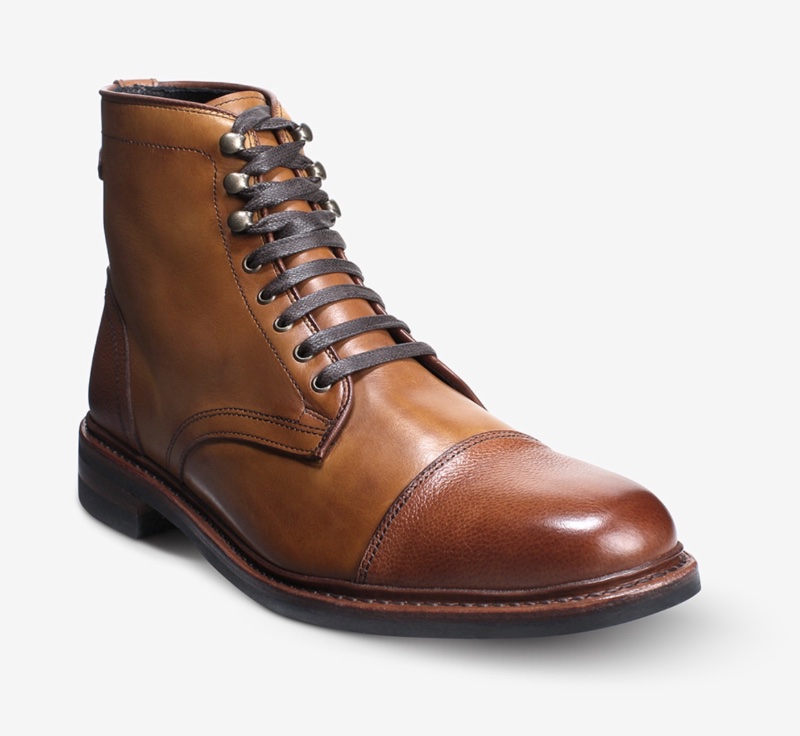 Fashionable Types of Boots Men Allen Edmonds Landon Cap Toe Boot