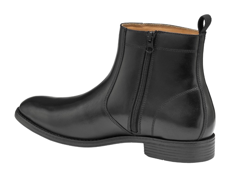 Fashionable Types of Boots Men Johnston Murphy Lewis Side Zip Boot