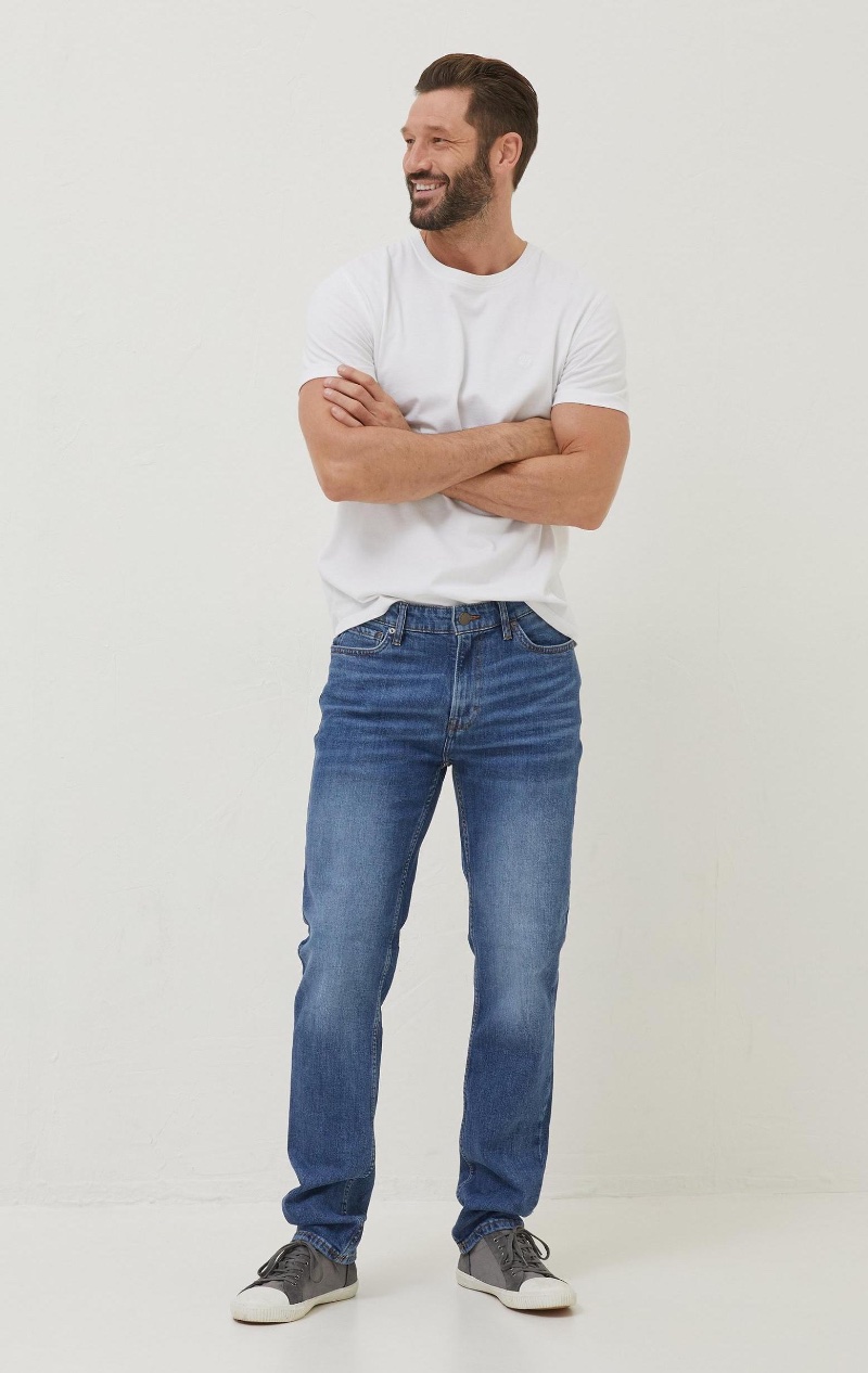 FatFace Slim Stone Wash Jeans Men » Types of Jeans for Men: The Perfect Denim Fit, Cut + More FatFace Slim Stone Wash Jeans Men