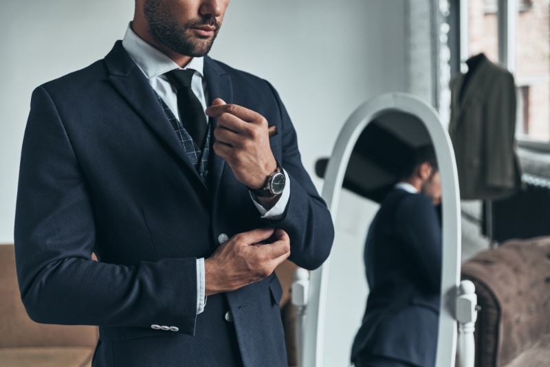 How to Dress Well Men Suit Details