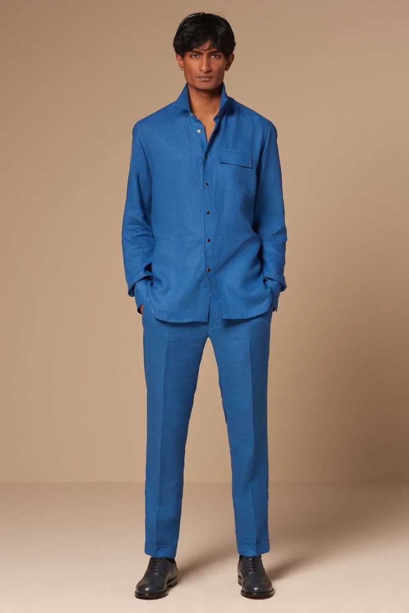 » Kiton Spring 2024: A Dynamic Meeting of Yesterday & Today Kiton Spring Summer 2024 Collection 037