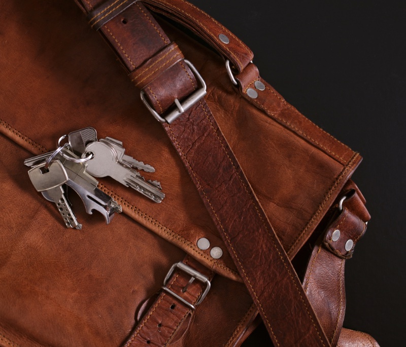 Leather Briefcase Closeup Men » Leather Bag Care: The Best Tips for Maintenance & Storage Leather Briefcase Closeup Men