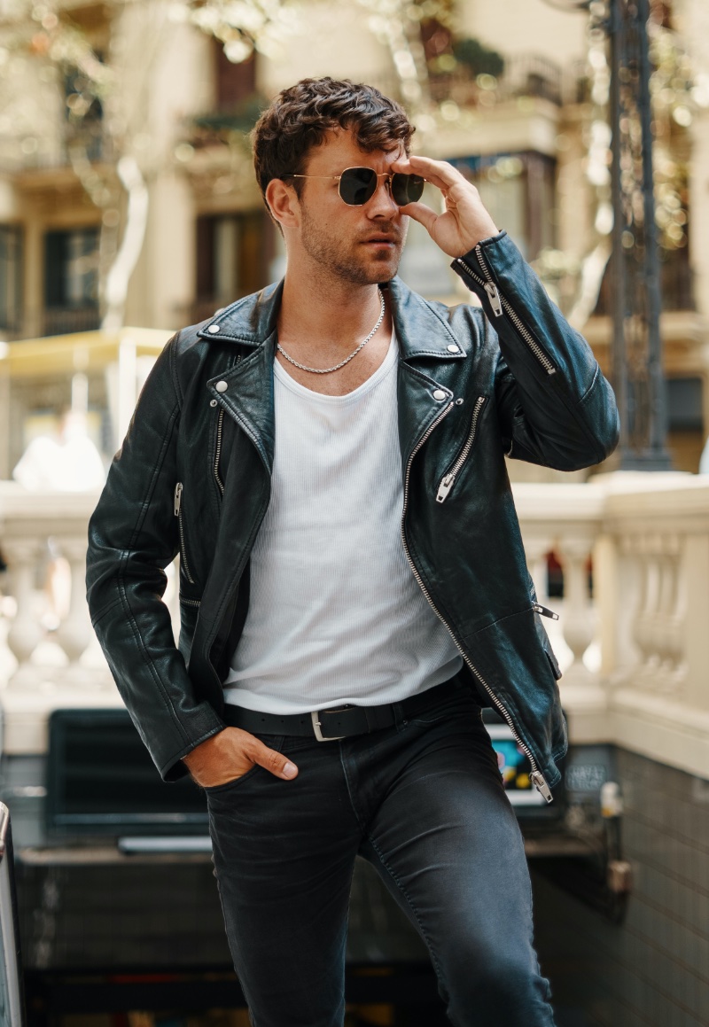 Leather Jackets & Mid-Layer Pieces for Men