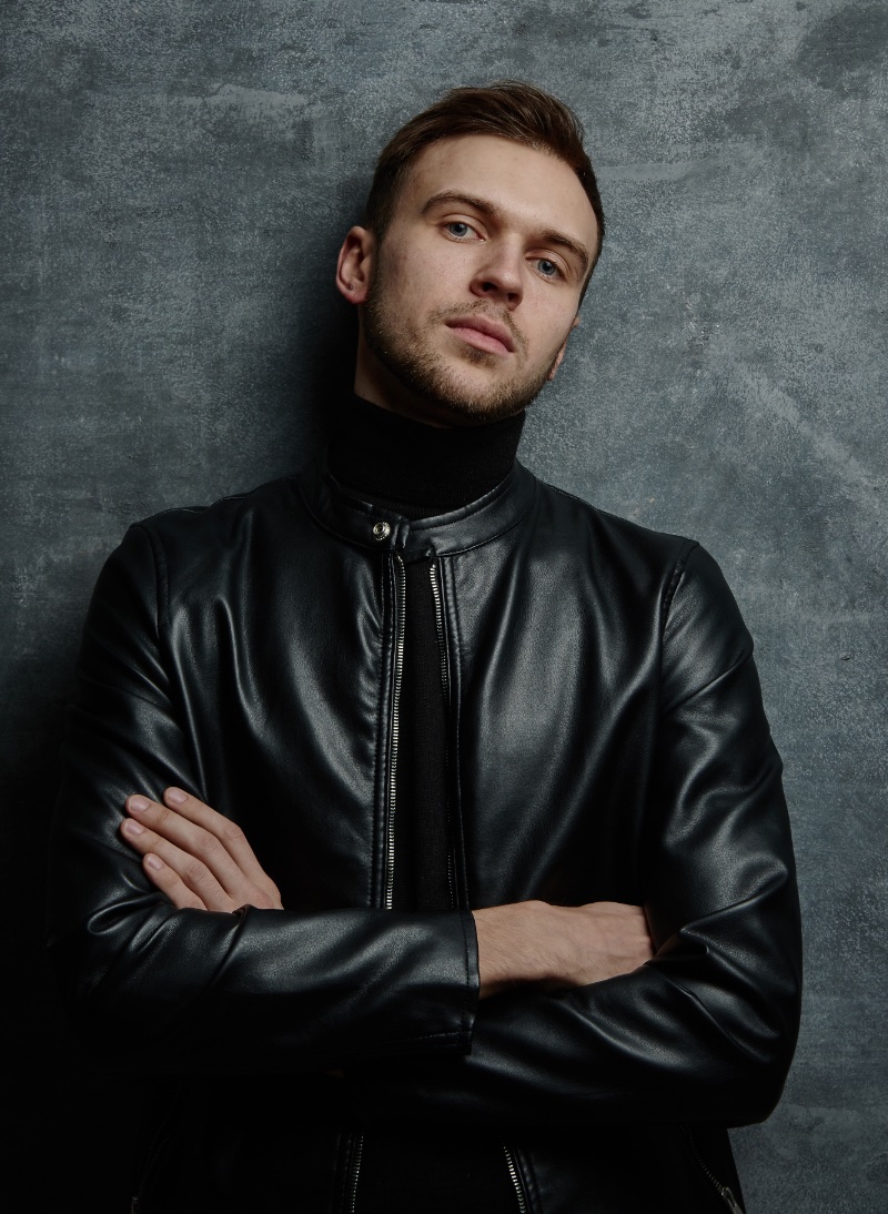 Leather Jacket Outfits Men Racer Jacket Turtleneck » Leather Jacket Outfits for Men: Styling an Easy Cool Leather Jacket Outfits Men Racer Jacket Turtleneck