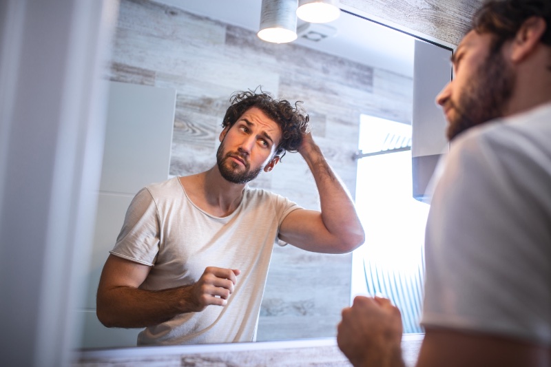 Man Grooming